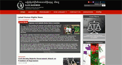 Desktop Screenshot of licadho-cambodia.org